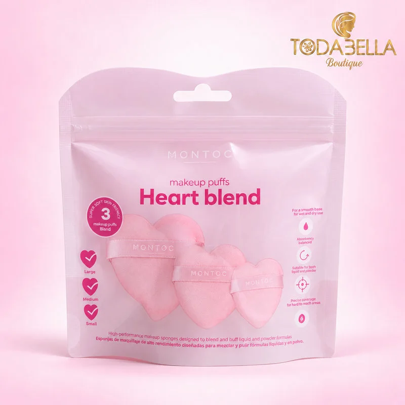 Set De Borlas Corazón X3