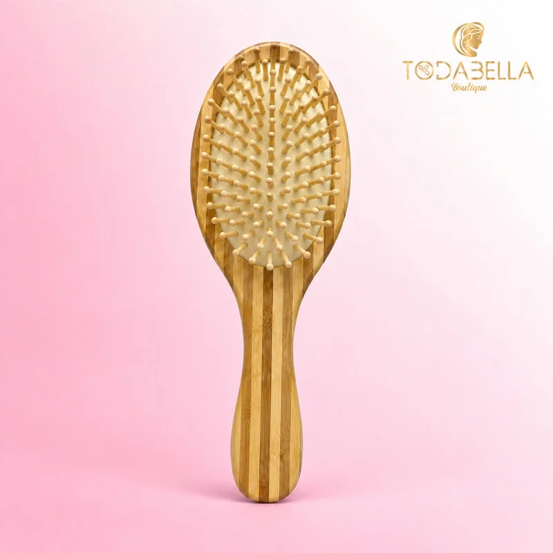 Cepillo Ovalado Madera