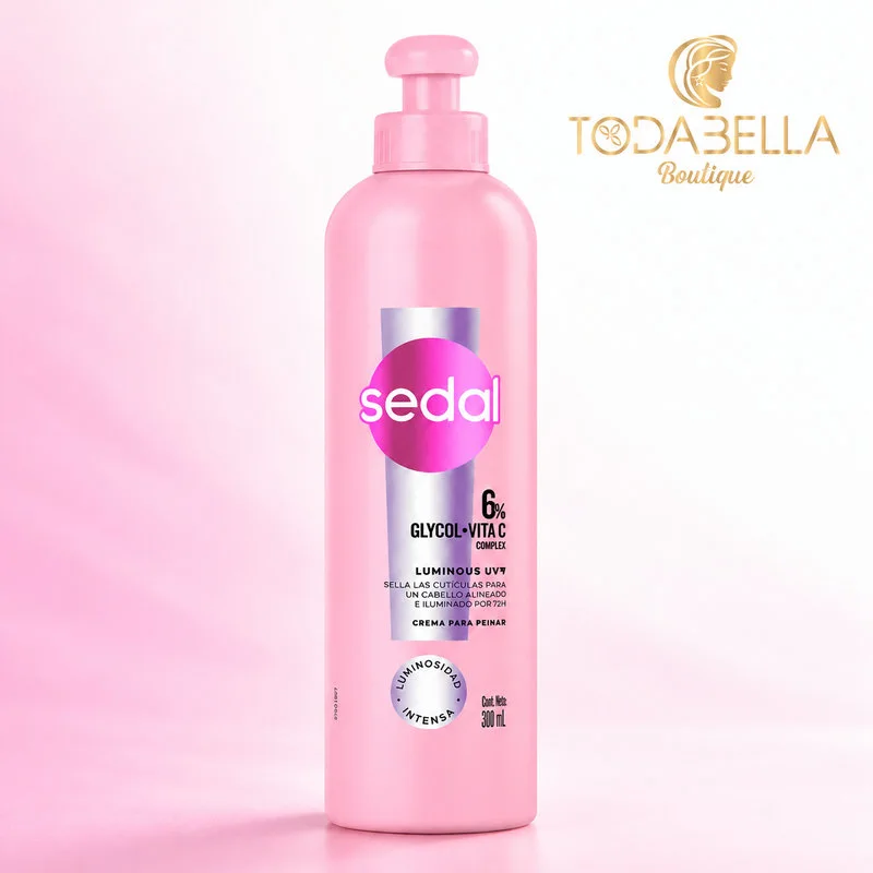 Crema Para Peinar Sedal (Glycol + Vita C)