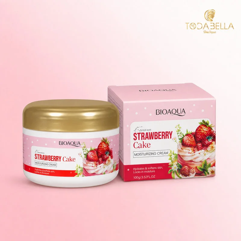 Crema Facial De Fresa