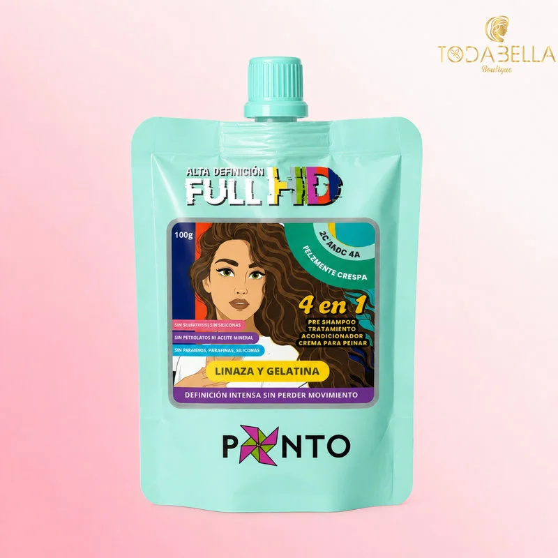 Sachet | Full HD 4 EN 1 Felizmente Crespa