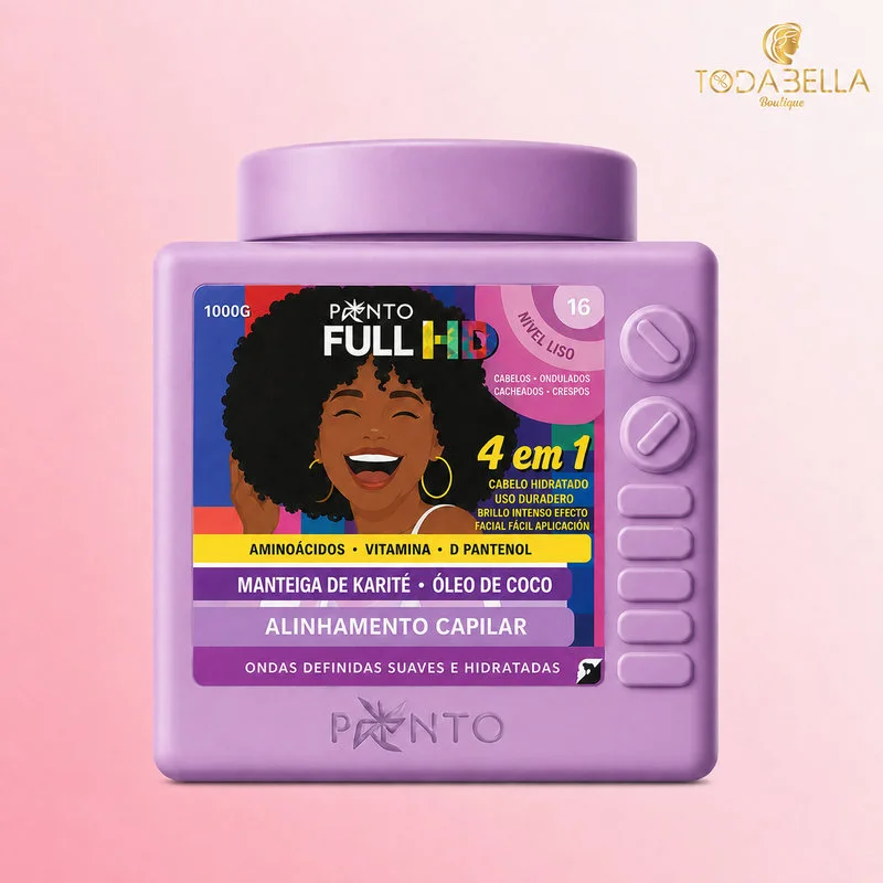 Full HD Afro Hold 4 en 1 | Lizana Y Aceite De Oliva