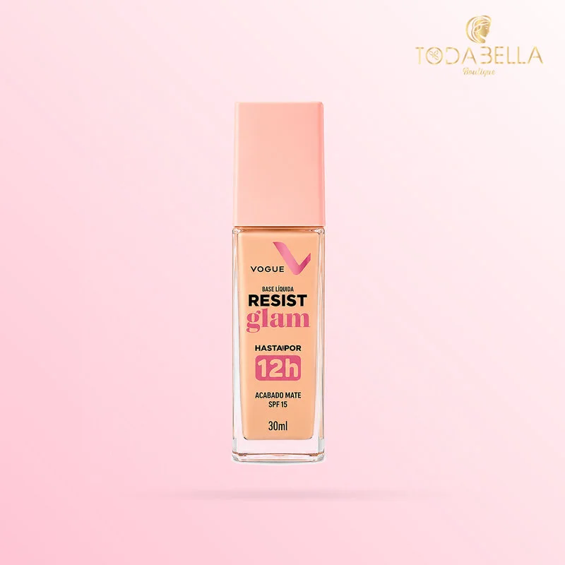 Base Líquida 12H Con FPS Vogue Resist 30ml